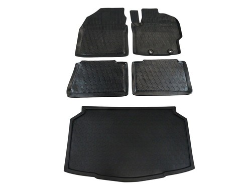 Toyota front rear - toyota, rubber