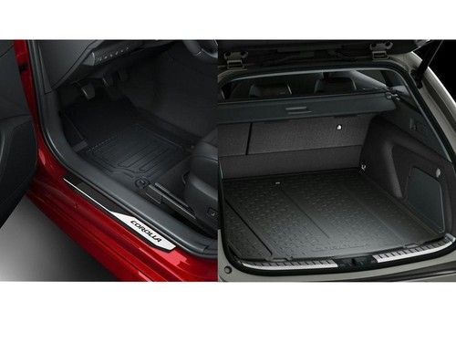 Toyota rubber floor mats - toyota, high
