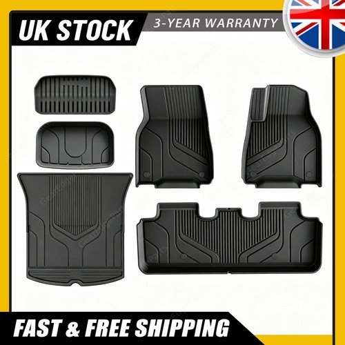 For tesla model floor - y, mats